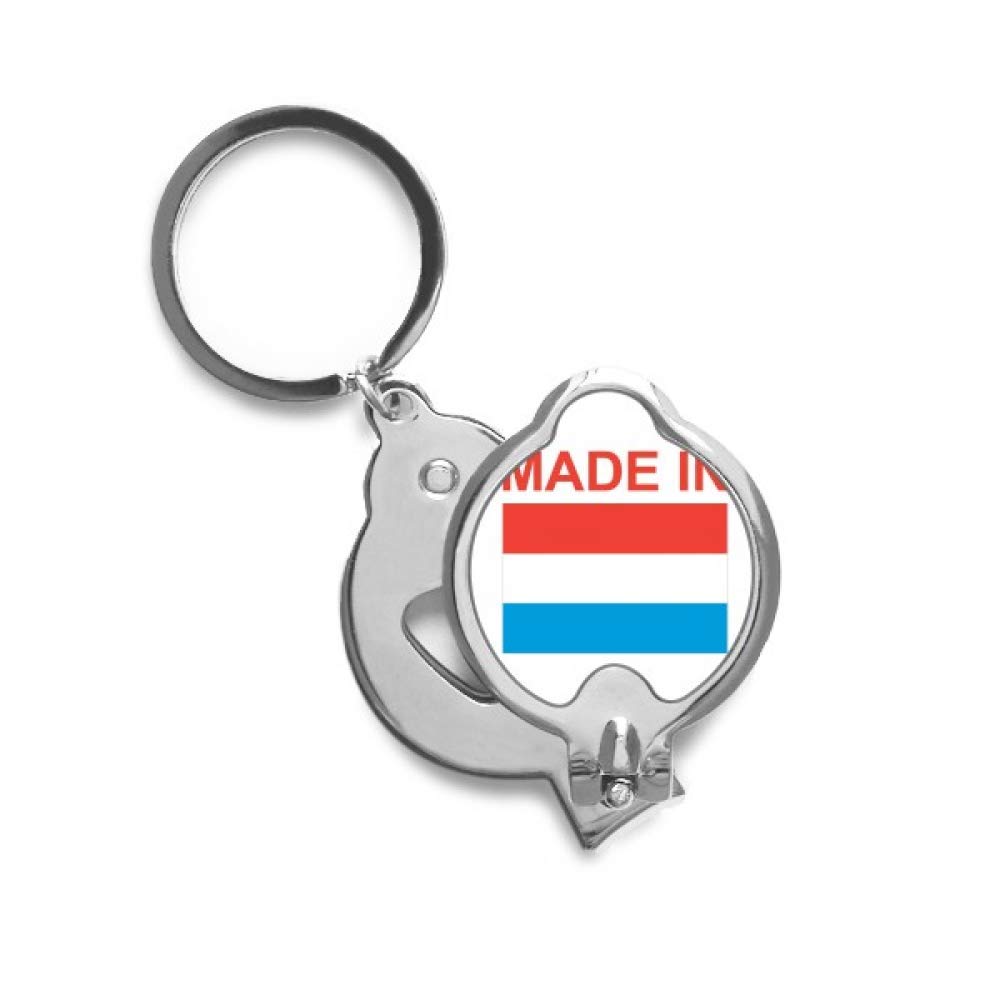 Coupe-ongles pays Luxembourg compact de voyage en acier résistant