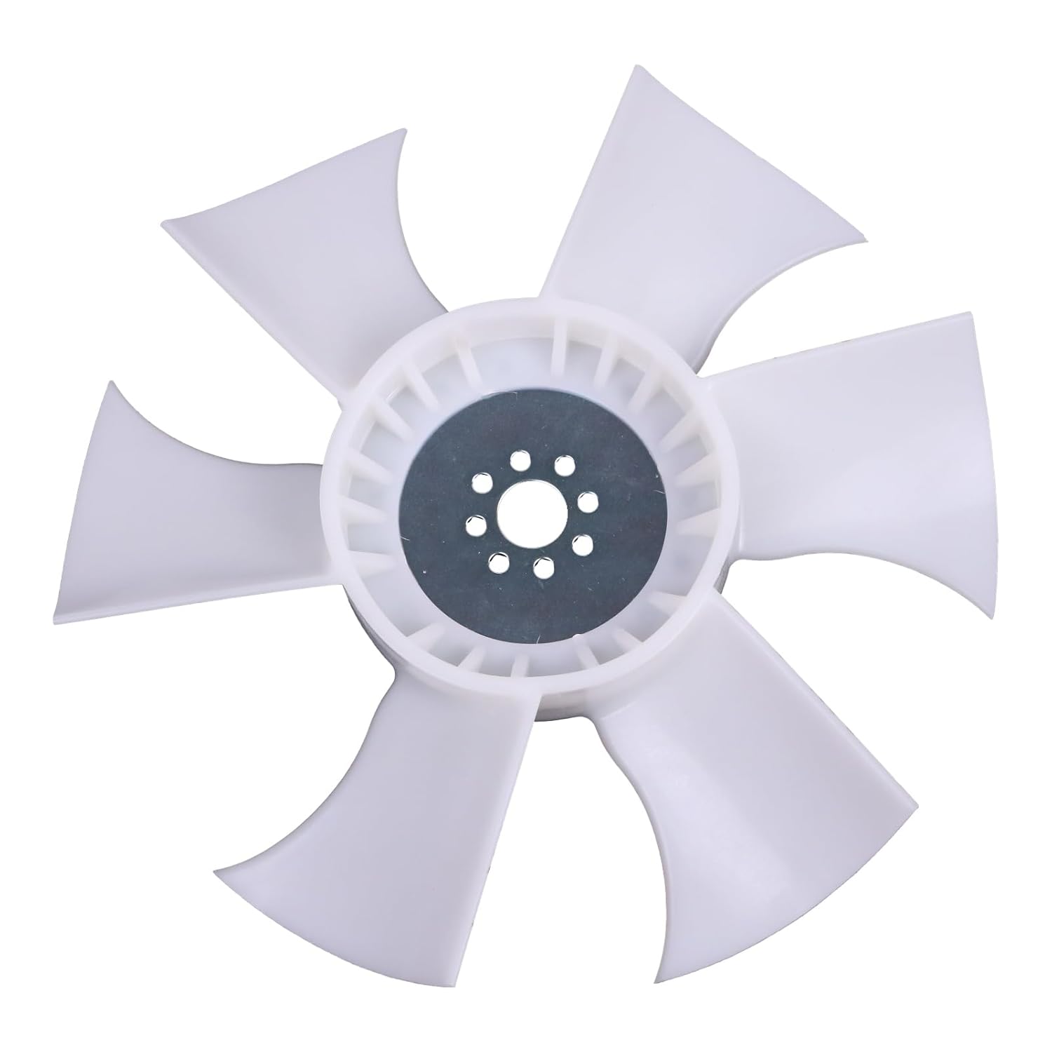 HOLDWELL 6 Blades 330mm Pusher Fan 16239-74110 1623974110 Compatible with Kubota Engine V1505 Tractors B2150D B2150E B2150HSD B2150HSE