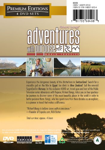Richard Bang's Adventure With a Purpose: Four-Disc Combo (New Zealand / Egypt / Switzerland / Norway) image 5