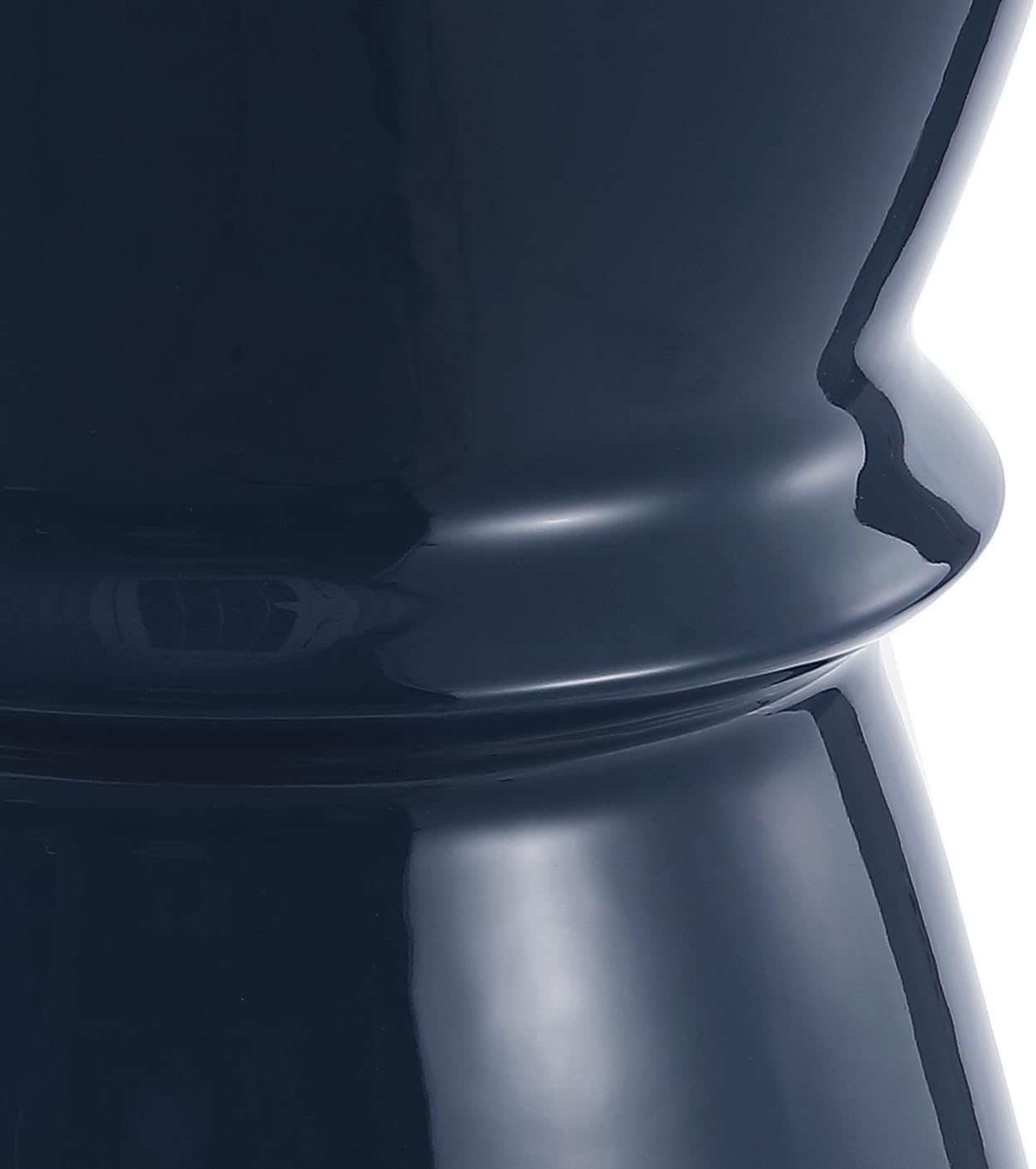 SAFAVIEH Home Collection Savello Navy Blue Ceramic Decorative Garden Stool for Living Room, Bedroom, Garden, Side Table, Plant Stand (Fully Assembled)