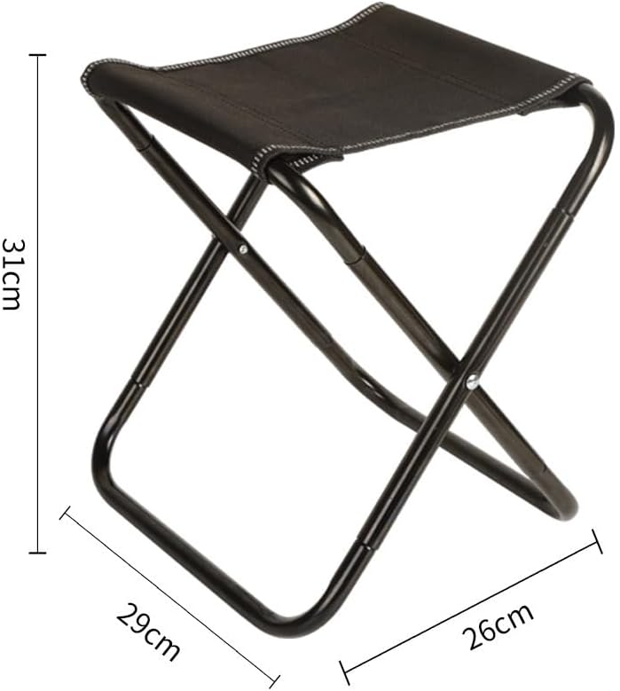 Portable Folding Stool, Outdoor Camping Fishing Writing Travel Seat, Small Bench Chair (Extra Large)