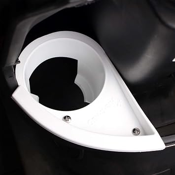 GEN-U-BIN DRINK HOLDER; GENUINE BUDDY (White)