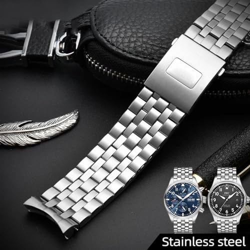 Bracelet montre acier inoxydable résistant pour remplacer le cuir usé - 3