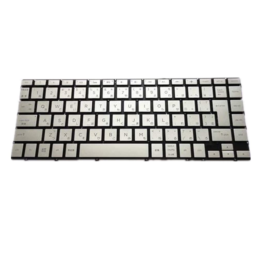 Tastiera US Retroilluminata Per HP Spectre 13-ac000/13-w000/13-ae000 – Argento, Senza Cornice