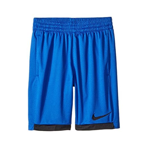 Nike 8" Dry Short Trophy, Dri-FIT Boys' training shorts, Athletic shorts, Game Royal/Black/Black, L