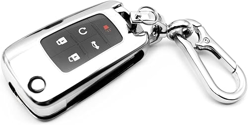 Funda protectora para llave de entrada sin llave, compatible con Chevrolet Chevy Equinox Encore Camaro Cruze Malibu Impala Buick Regal Lacrosse GMC
