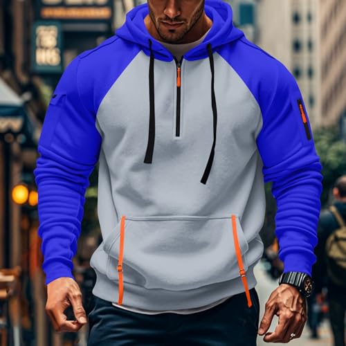 Zip Hoodies for Men Cotton Fishing Fashion Hoodie Oversized Clothing with Pocket Casual4