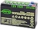 12V 9Ah Lead Acid Batteria, 9 A, Tipo Ermetica al Piombo con Attacco Faston 6.3 mm, per UPS e Altro Uso, Nero