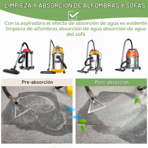 Miniatura 3 de 2 Piezas Sofá De Automóvil Aspiradora, Boquilla De Extracción, Herramienta De Extracción, Accesorio Para Extractores Portátiles, Agua De Aspiradora De Agua, Boquilla De Vapor Seca Y Húmeda