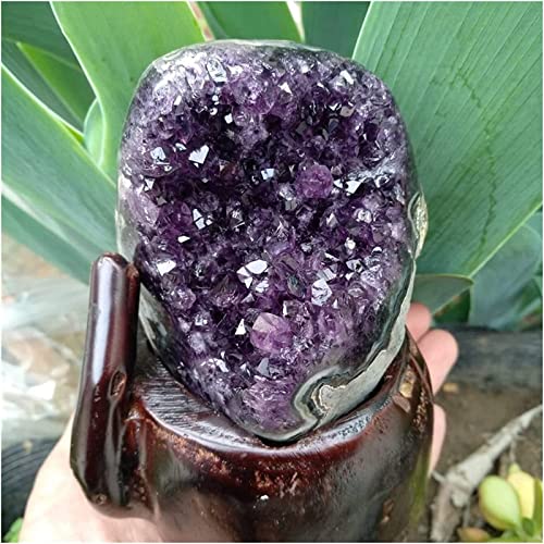 Améthyste d'Uruguay pour harmoniser votre salon - Cluster de quartz 800g
