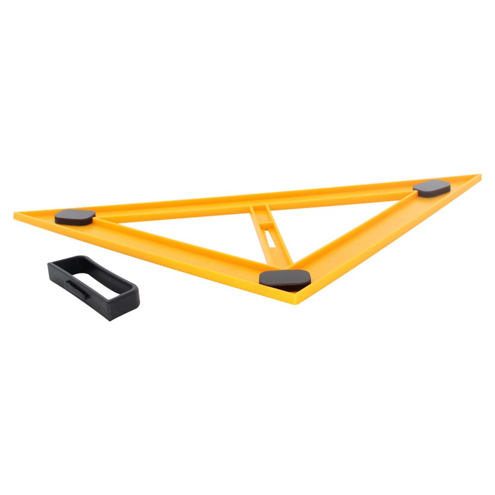 Bettomshin Magnetisches Whiteboard-Set für Klassenzimmer, Geometrie, 4-teiliges Set, enthält Kompass, 2 Dreiecke und Lineal, 1 Stück