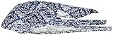Fox Outdoor 83-57 Headwrap - Navy Paisley, One Size