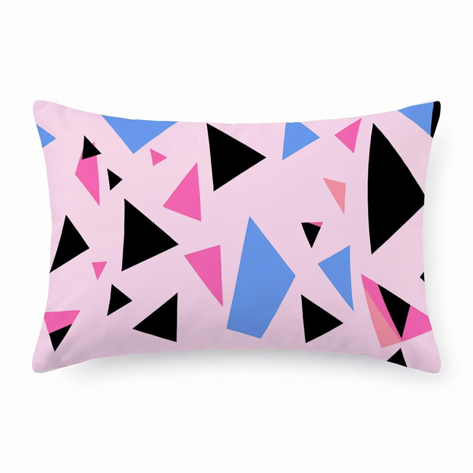 Housse de coussin 40x80 velours pour rénover un canapé terne avec fermeture éclair