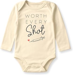 Worth Every Shot IVF Baby Bodysuit, Toddler & Kids T-Shirt - Fertility Support Pregnancy Announcement
