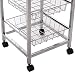 HOMCOM Carro Múltiusos de Cocina Baño con Ruedas 5 Niveles Carrito de...