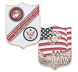 Marine Corps Security Guard Challenge Coin - MSG USMC Military Coin - Designed by Marines for Marines - Officially Licensed Product