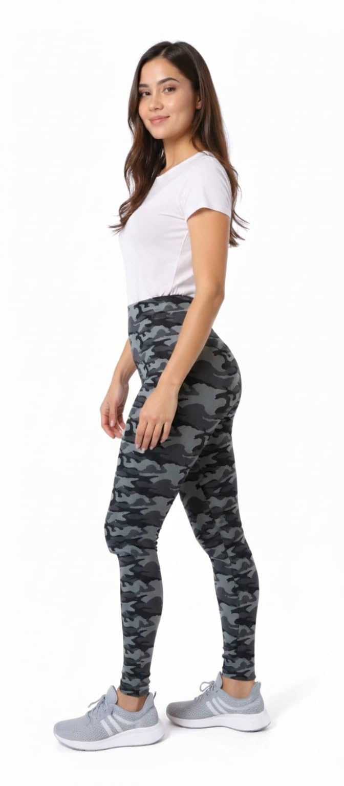 kgn hub High Waist Gym Pants for Women, Squat-Proof Yoga Leggings, Ankle Length, Slim Fit, Stretchable Polyester Spandex-picture-29