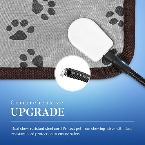 Otofy Pet Heating Pad For Dog Cat Heat Mat Indoor Electric Waterproof Dog Heated Pad With Chew Resistant Cord, Pet Blanket Warmer #TOP1