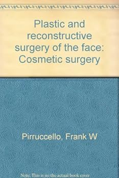 Hardcover Plastic and Reconstructive Surgery of the Face: Cosmetic Surgery Book