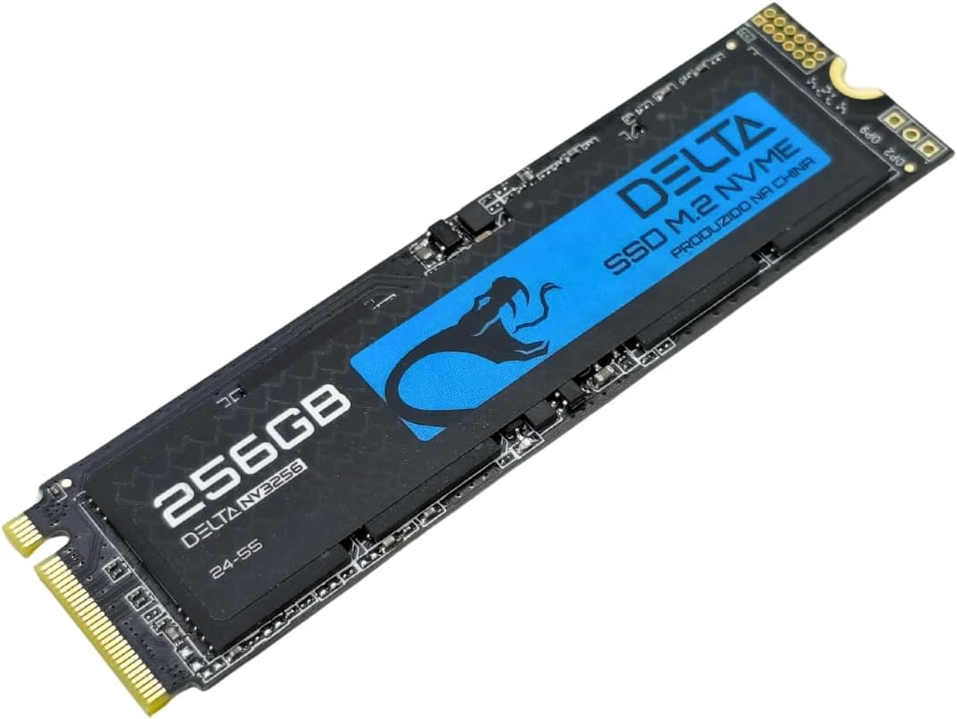 SSD 256GB NVMe PCIe 3.0 Testado por 7 dias: Desempenho Rápido para PC