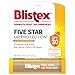 Blistex Five Star Lip Protection, .15 Ounce