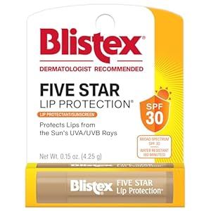 Blistex Five Star Lip Protection SPF 30 0.15 oz