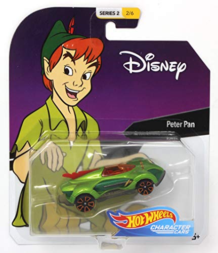Hot Wheels Character Cars Disney Peter Pan Vehicle Series 2 2/6