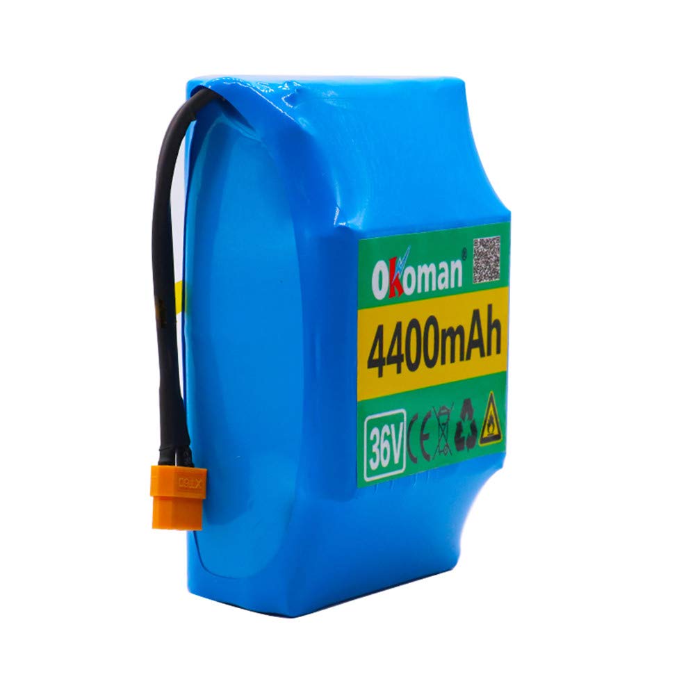 LUC 36 V, 4,4 Ah, 4400 mAh, hohe Entwässerung, 2 Räder, Elektro-Scooter, selbstbalancierend, Lithium-Akku für Selbstausgleich, für 16,5 cm (6,5 Zoll)
