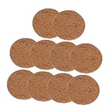 Veemoon 10 Stück Kokosfasernestmatten 15cm Durchmesser für Hühnernester und Finkennistunterlage...