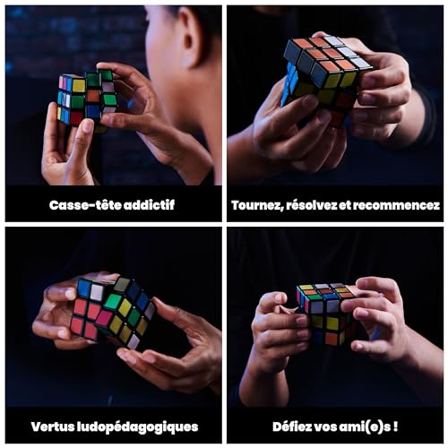 Rubik' Cube 3x3 Phantom Rubik' Jeu de réflexion Couleurs révélées par la chaleur des mains - vue 9