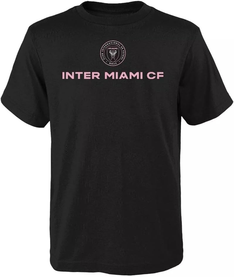 Outerstuff Inter Miami Lionel Messi #10 Youth Boys (8-20) 2024 Name and Number T-Shirt, Pink - Image 2