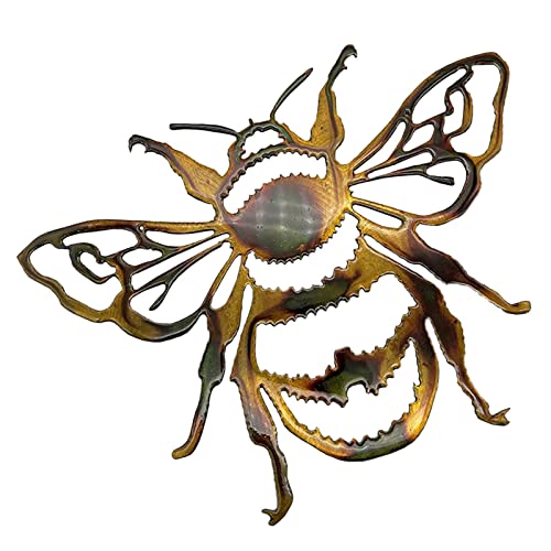 Honey Bee Metal Wall Artwork Signs, Metal Home Decor Wall Sculpture, Bee Metal Wall Hanging Art, Indoor And Outdoor Wall Decor #TOP16