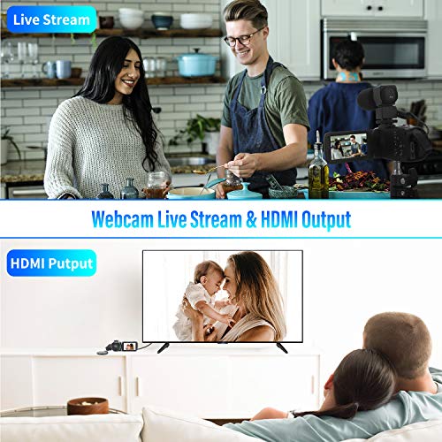 4K Camcorder Video Camera for YouTube Ultra HD 4K 48MP 18X Digital Zoom Camcorder with Microphone Remote Control 3 inch Touch Screen and 2 Batteries
