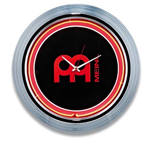Horloge Murale Neon Meinl Percussion MNC-EU Idée Cadeau Idéale pour Batteur