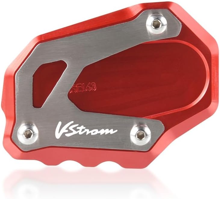 motorcycle Foot Plate Pad For S&uzuki V-Strom 1000XT VStrom 1000 2014-2019 2015 2016 2017 Aluminum Motorcycle Accessories Kickstand Side Stand Enlarger