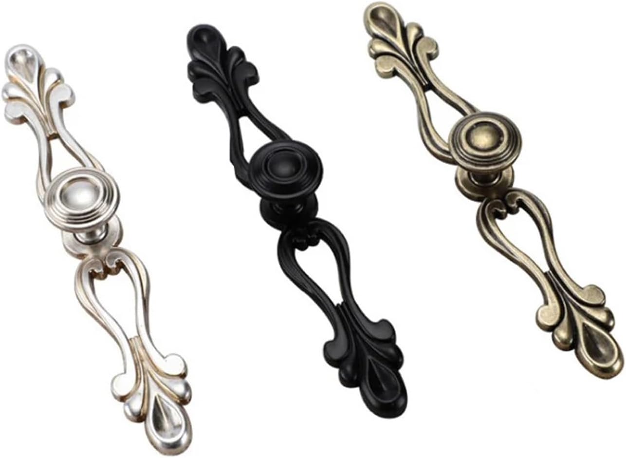 Handle for Furniture Kitchen Cabinets Door Drawer Handle Wardrobe Cupboard Dresser Pulls Door Knobs 2Pcs(Bronze 173mm)