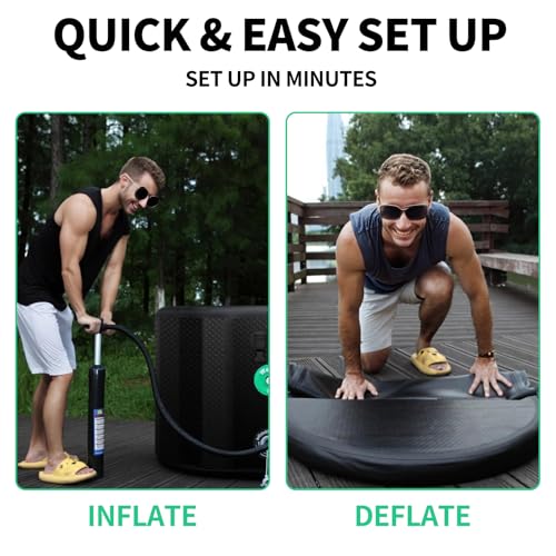 216 Inflatable Cold Plunge Tub with Insulated Lid,Ice Bath Tub for Athletes, Compatible with ice bath chiller Portable for Outdoor & Indoor Recovery by EONIX - Image 5
