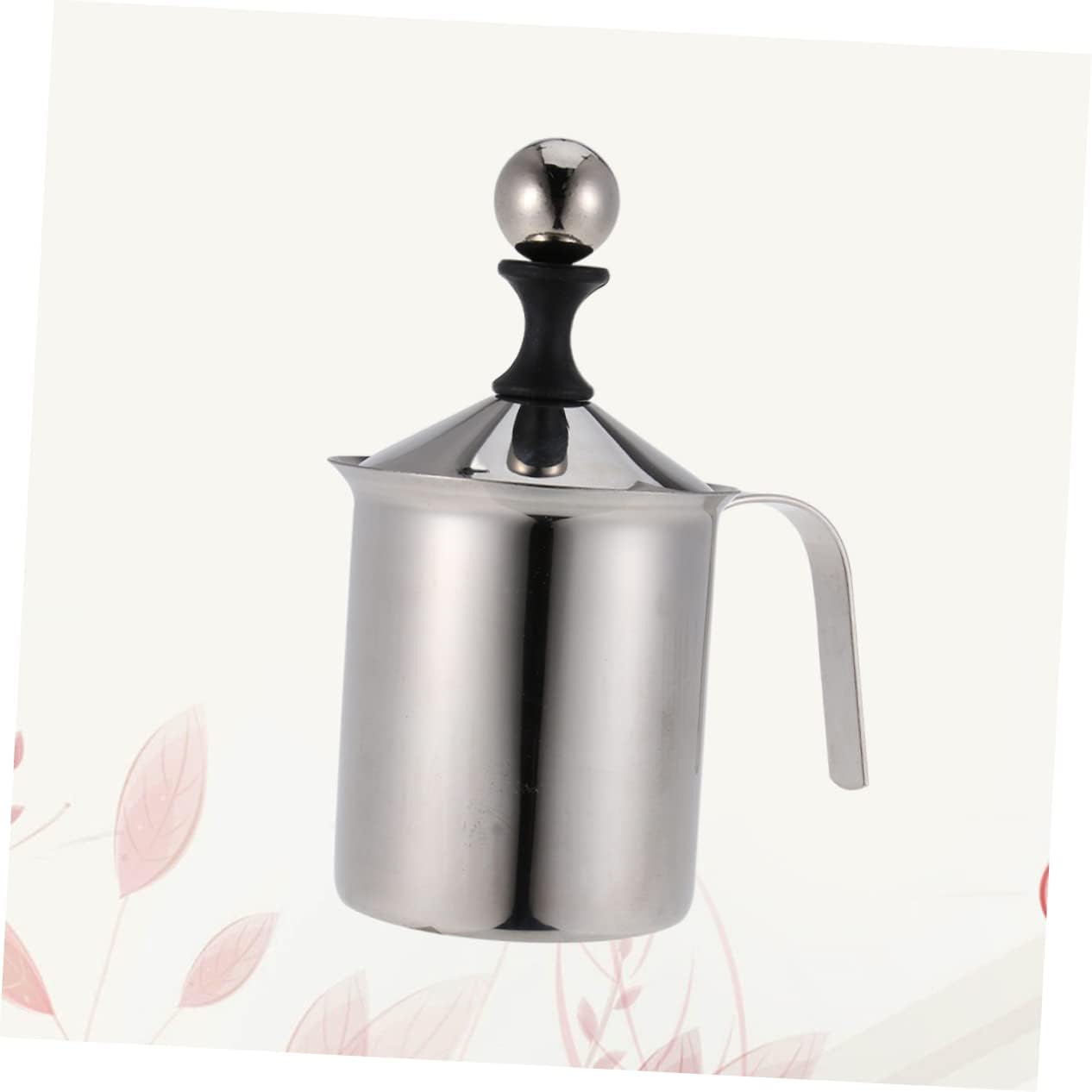 800cc Stainless Steel Handheld Milk Frother Milk Foamer Machine for Coffee Cappuccino Home Shop