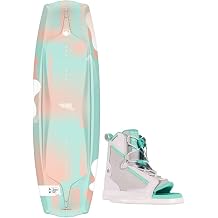 Liquid Force Womens Angel Wakeboard with Plush Bindings