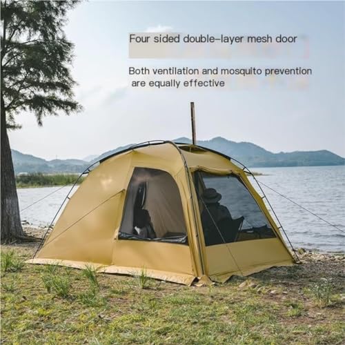 Carpa para camping para 2 personas ligera y espaciosa miniatura 5