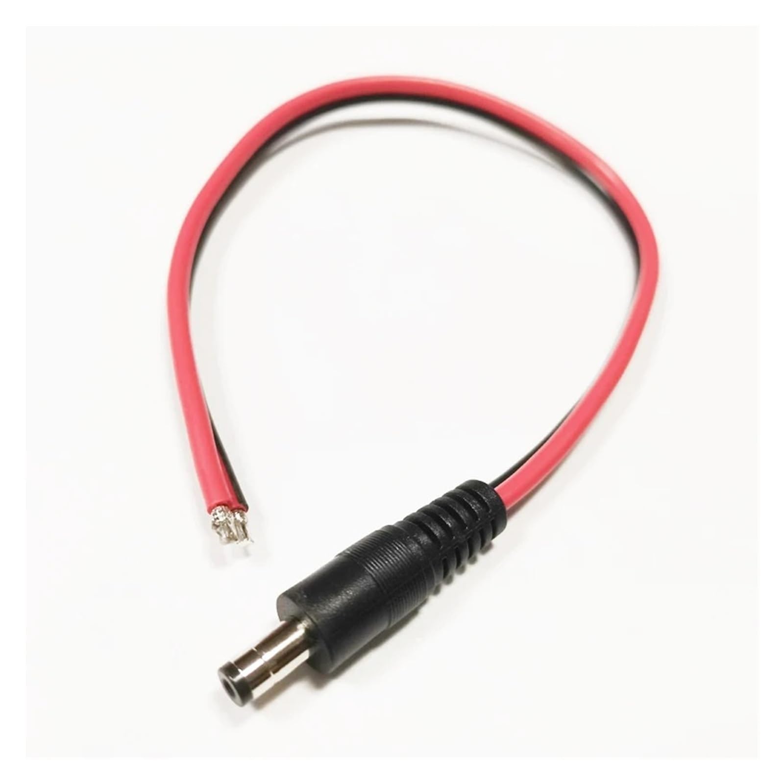NCHTEK 14AWG 5,5 x 2,1 mm DC męski kabel zasilający 30 cm/1 szt. do CCTV LED Strip
