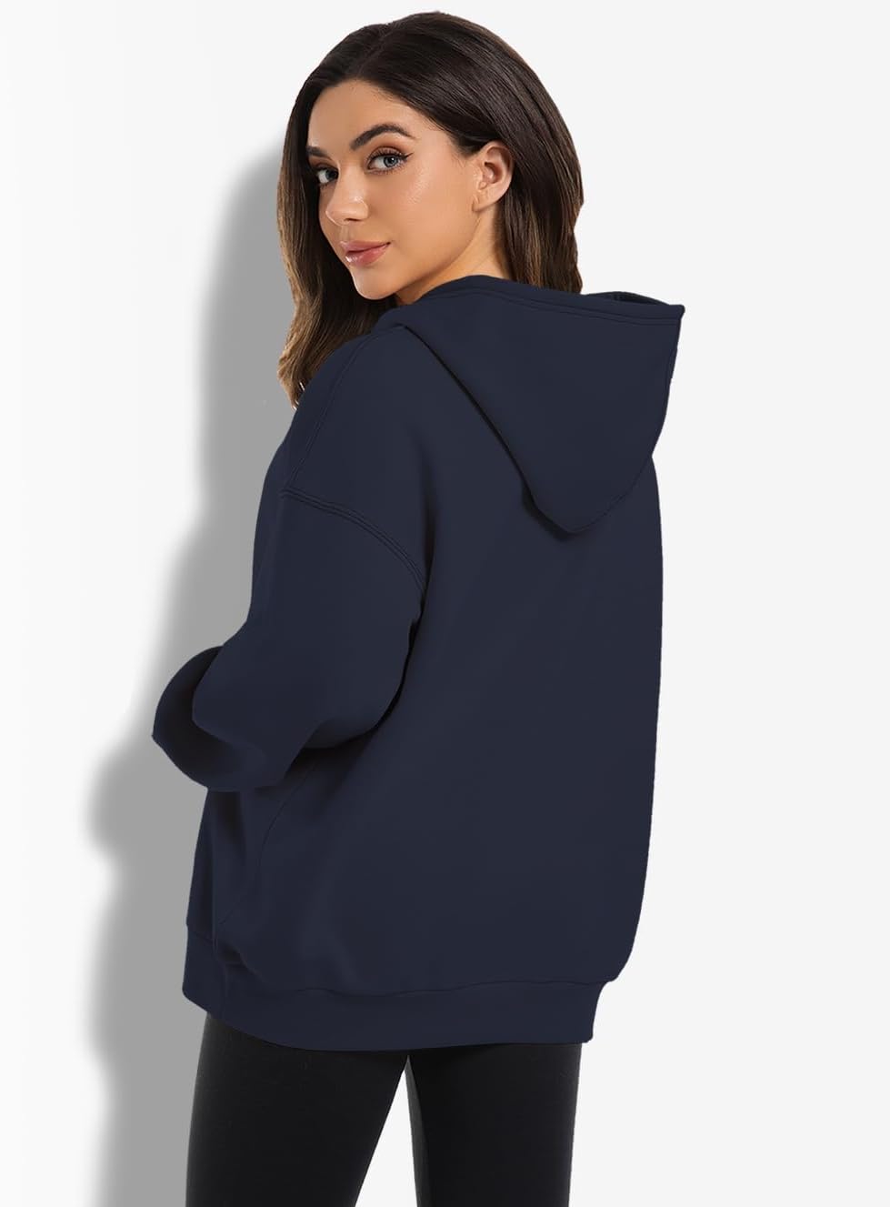 2 Pack Womens Oversized Hoodies Sweatshirts Fleece Hooded Pullover Tops Sweaters Casual Comfy Fall Fashion - Image 4