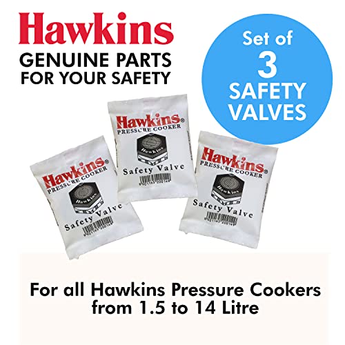 Hawkins B1010-3PCSET 3 Piece Pressure Cooker Safety Valve thumb #1