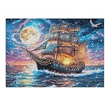 Finished 300/500/1000 piece jigsaw puzzle works as a unique home wall decor for living room, bedroom and study. It comes with a dedicated storage bag, easy to organize pieces and avoid loss after assembly.