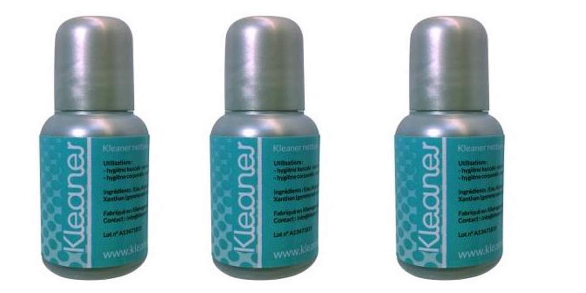 3 x Kleaner Lotion - gouttes désinfectantes pour éliminer toutes traces de toxines sur le corps humain et dans la bouche - nettoyant toxines