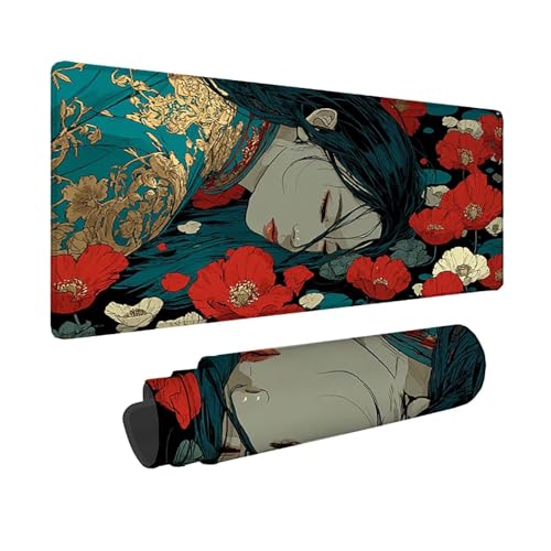 Tapis de Souris 80x40 cm avec Base Antidérapante Cadeau pour Ordinateur