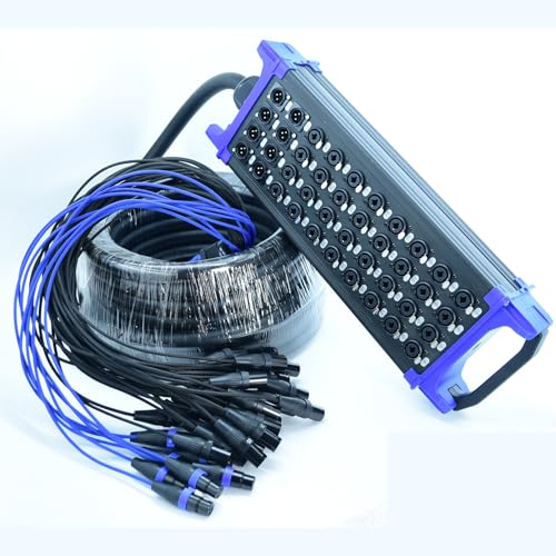 Arklove 32 Send Female 8 Return Male 40-Channel Low Profil XLR 1/4