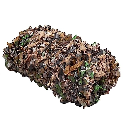 Fulllit Camo Netting, Camouflage Netting, Hunting Blind Camo Net, Army Party Decorations, Sunshade Fence Nets, Lightweight, Bulk Roll, Mesh, Great For Camping, Shooting, Photograph, Car Cover, Outdoor #TOP3