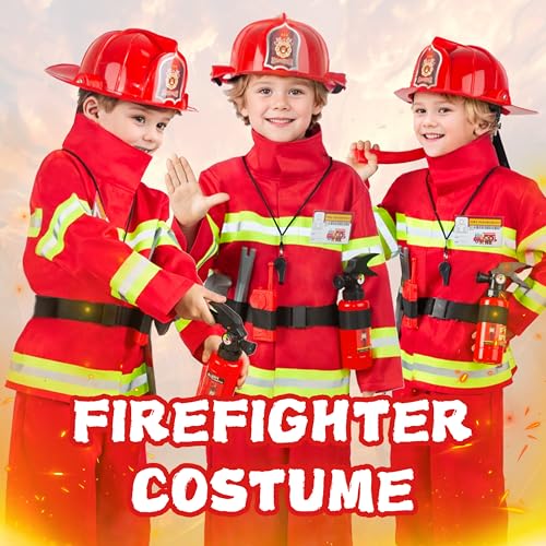 Disfraz de Bombero para Niños Talla 5 miniatura 2