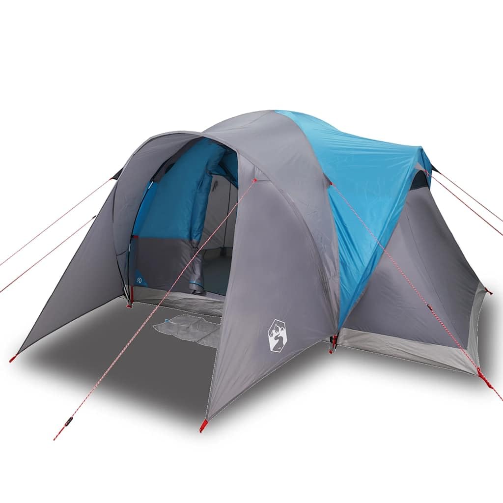 Genérico Tienda de campaña Familiar iglú 6 Personas Impermeable Azul,Deportes,Actividades al Aire Libre,Camping y Senderismo,Tiendas de campaña-4009462